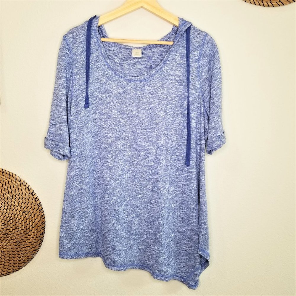 LIVI Active PLUS Asymmetrical Hem Active Hoodie